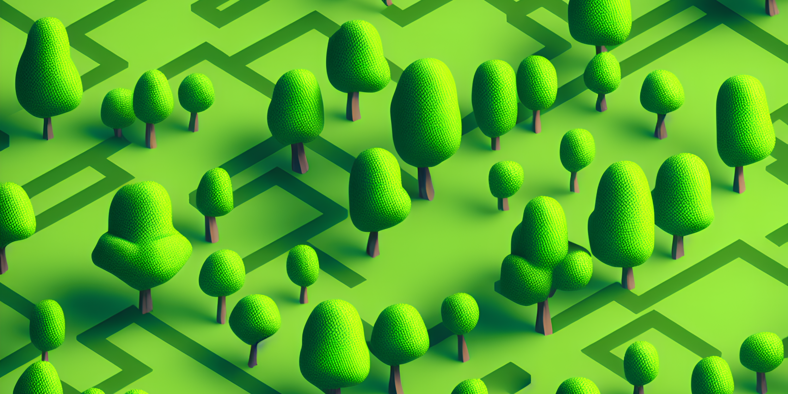 Trees on circuitry.